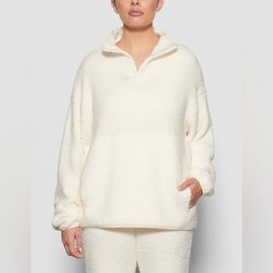 SKIMS COZY KNIT PULLOVER - BONE - S/M